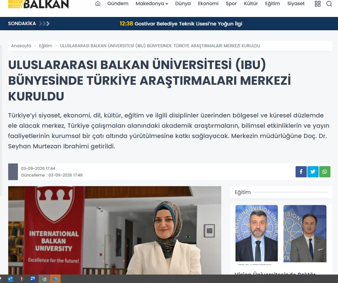 YENİ BALKAN