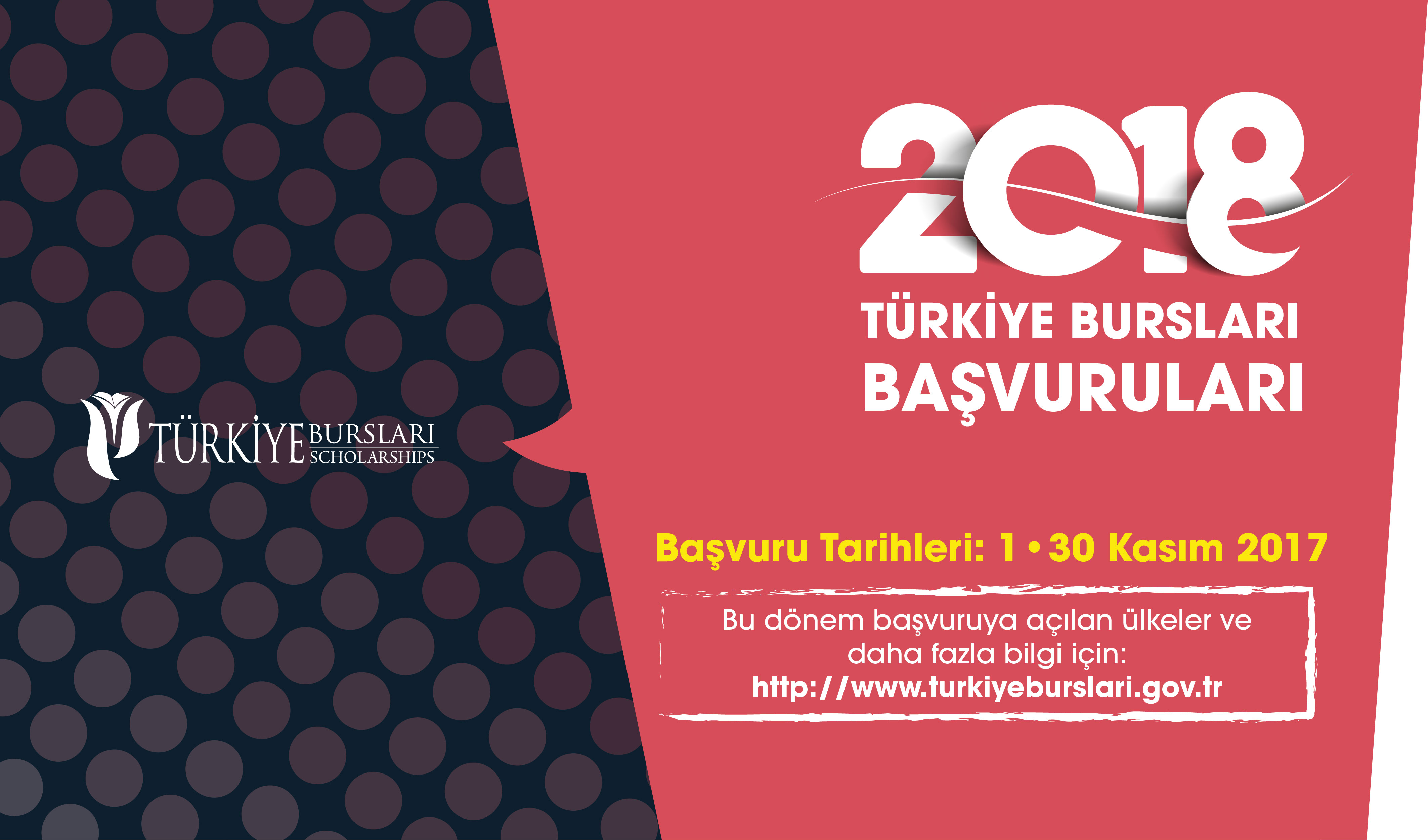 Türkiye Bursluları 2018 Burs Başvuruları Başladı