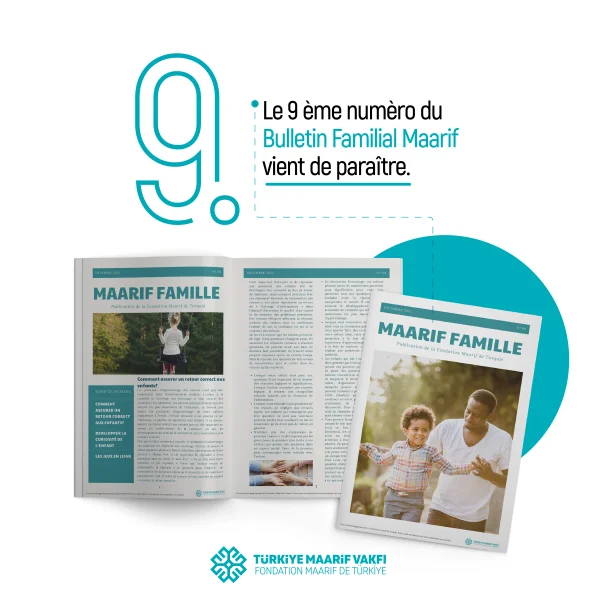 The 9th issue of Maarif Family Bulletin was published