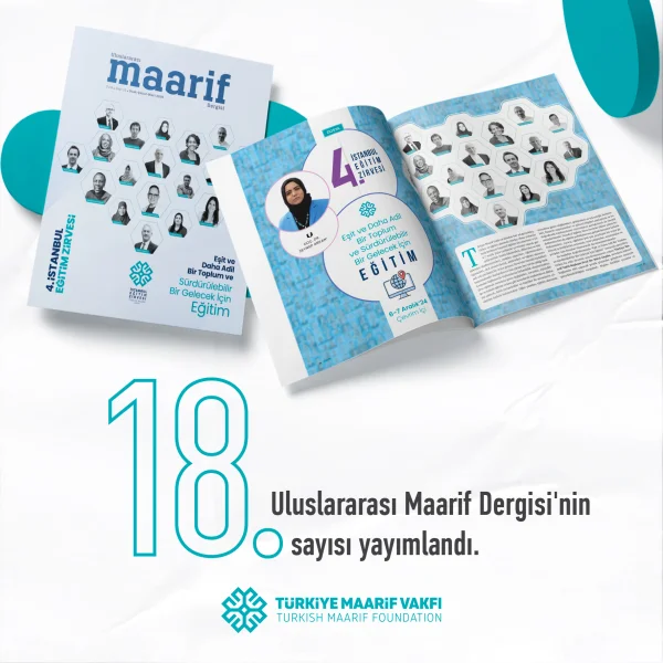 Uluslararası Maarif Dergisi'nin 18. Sayısı Yayımlandı