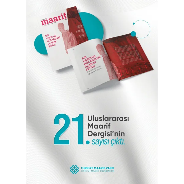  Maarif Dergisi 21. sayısı 