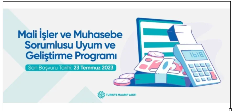 Mali İşler ve Muhasebe Sorumlusu Uyum ve Geliştirme Programı