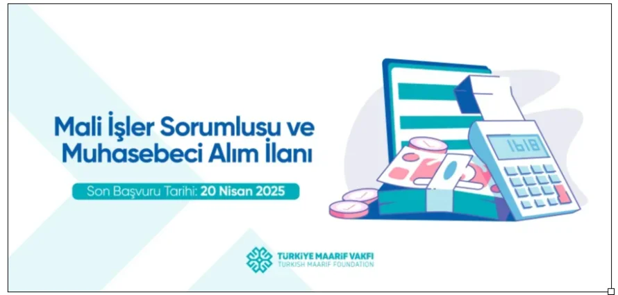 Mali İşler Sorumlusu ve Muhasebeci Alım İlanı