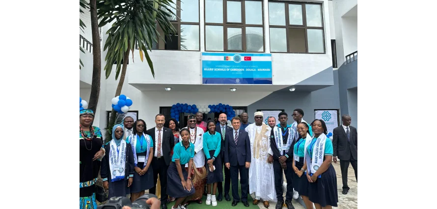Kamerun'da Maarif Okullarının 7. Kampüsü açıldı