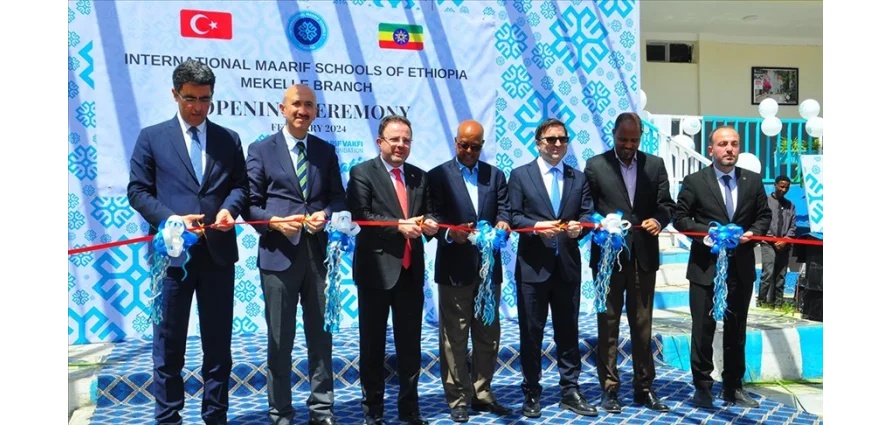Türkiye Maarif Vakfı, Etiyopya'da bir okulun resmi açılışını gerçekleştirdi