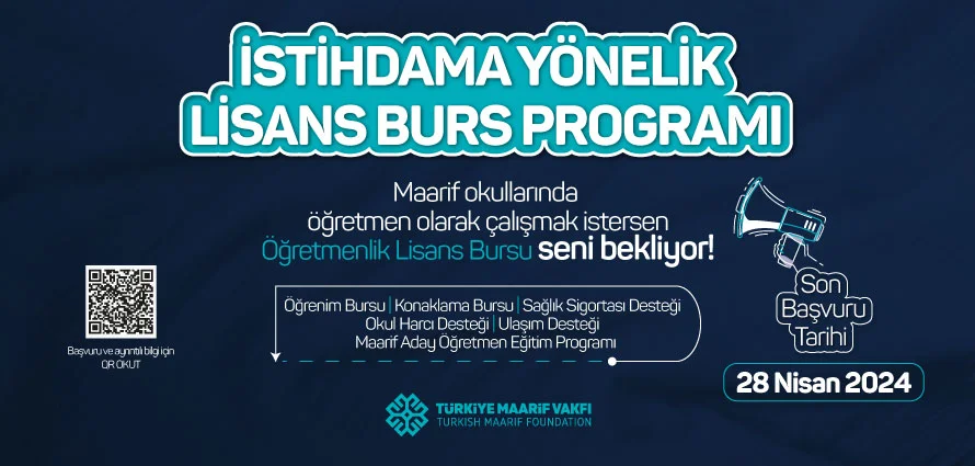 İSTİHDAMA YÖNELİK LİSANS BURS PROGRAMI