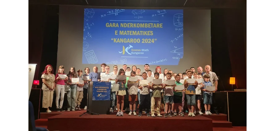 Kosova Maarif Okulları Öğrencisi Matematik Yarışmasında En İyiler Kategorisinde