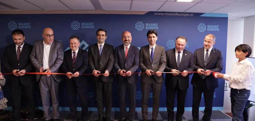 Hollanda’da Maarif Europe Amsterdam Eğitim Merkezi Açıldı