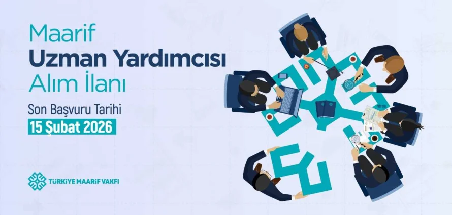 Maarif Uzman Yardımcısı Alım İlanı