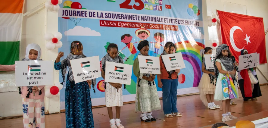 Celebrating April 23rd at Maarif Schools