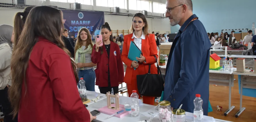 Uluslararası Maarif Okulları Kalkandelen Kampüsü 4. Geleneksel Bilim Fuarı’na Ev Sahipliği Yaptı