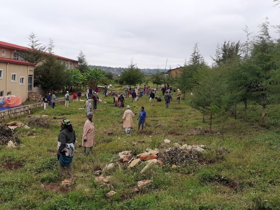 Etiyopya Maarif Okullarından “Ulusal Ağaçlandırma Kampanyası”na destek