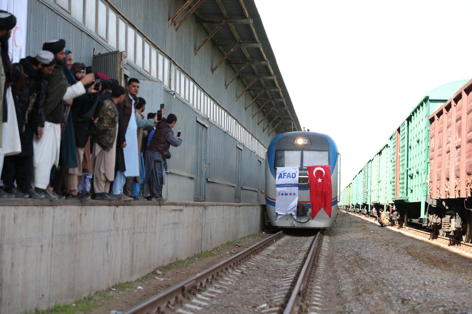 “İyilik Treni” Afganistan’da