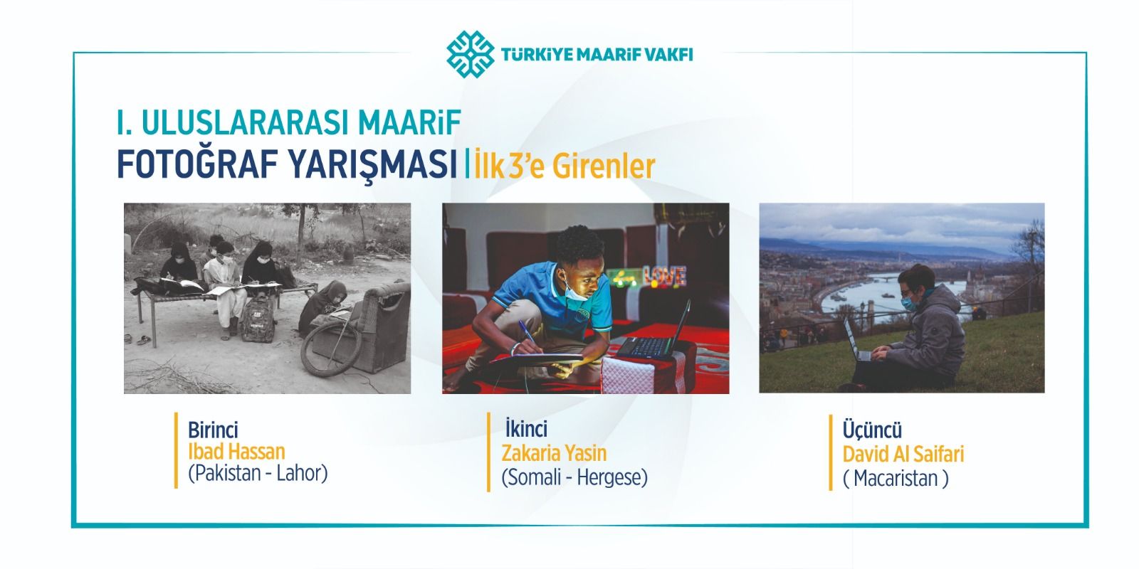 I. Uluslararası Maarif Fotoğraf Yarışması Sonuçları Açıklandı