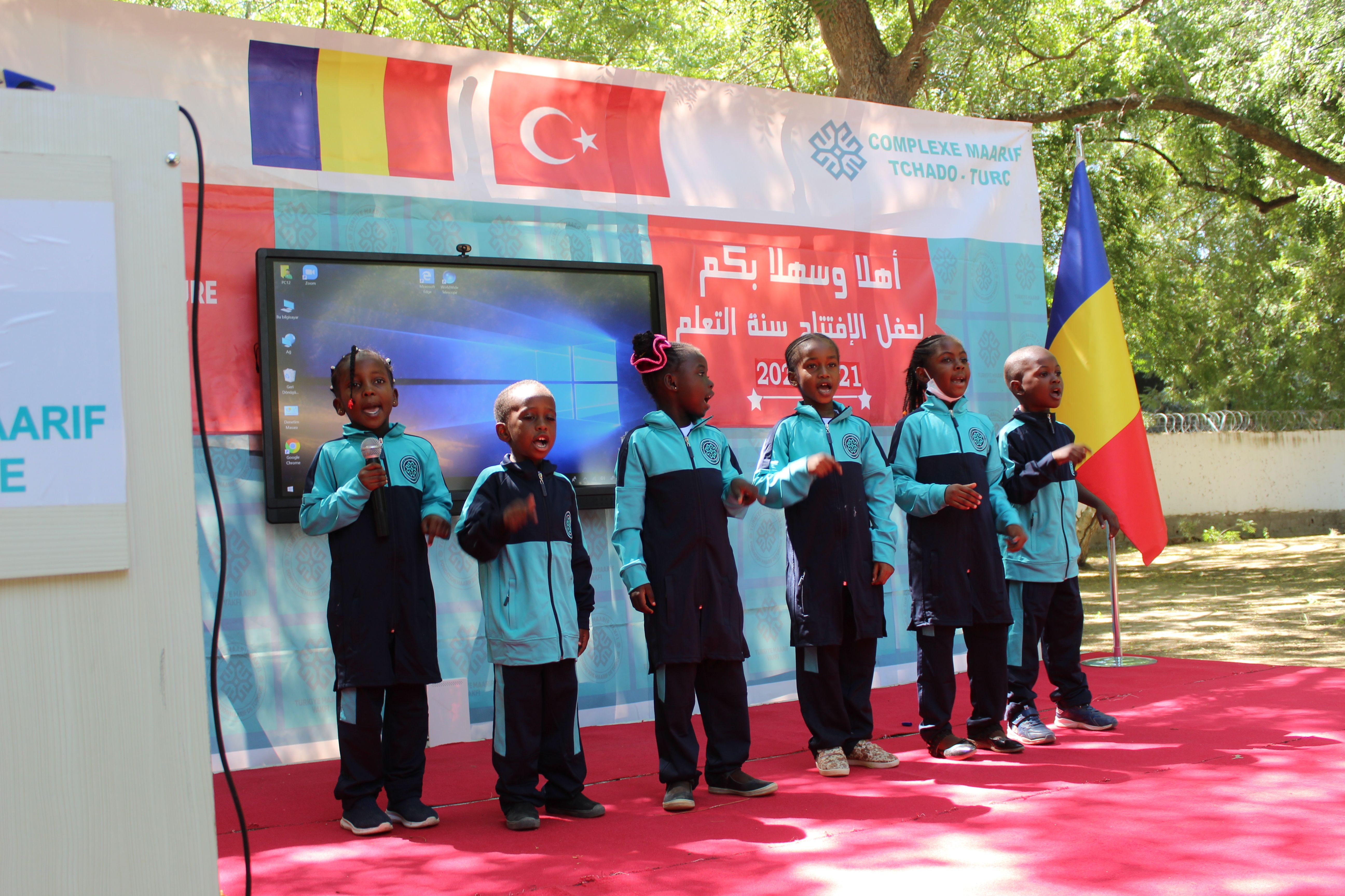 Çad Maarif Okullarında Eğitim Öğretim Töreni