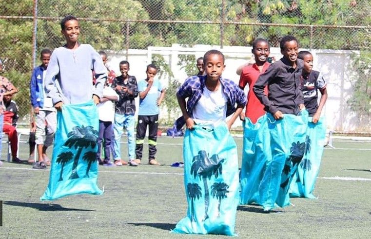 Somali Maarif Okullarında Türk Oyunları Şenliği Düzenlendi