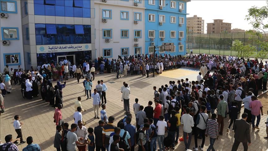 Maarif Okulları Yenilenen Yüzüyle Sudan'da Eğitime Başladı