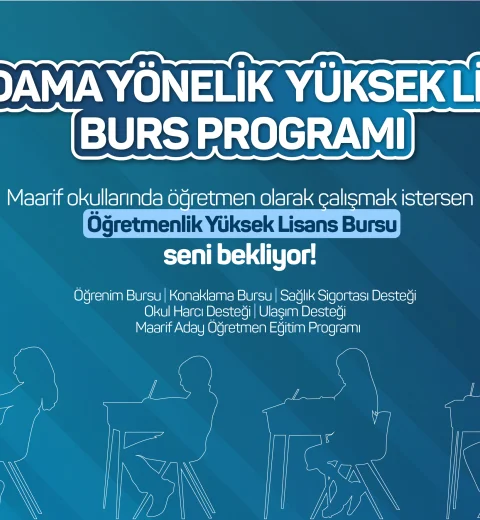 İSTİHDAMA YÖNELİK YÜKSEK LİSANS BURS PROGRAMI