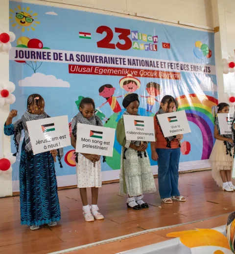 Celebrating April 23rd at Maarif Schools