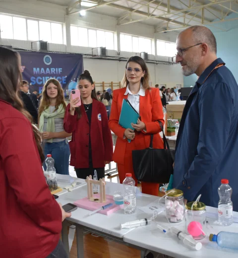 Uluslararası Maarif Okulları Kalkandelen Kampüsü 4. Geleneksel Bilim Fuarı’na Ev Sahipliği Yaptı