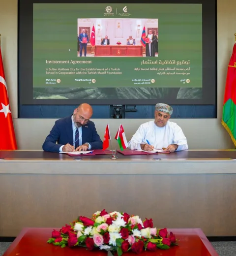 Türkiye Maarif Vakfı Umman’daki İlk Okulunu Açıyor