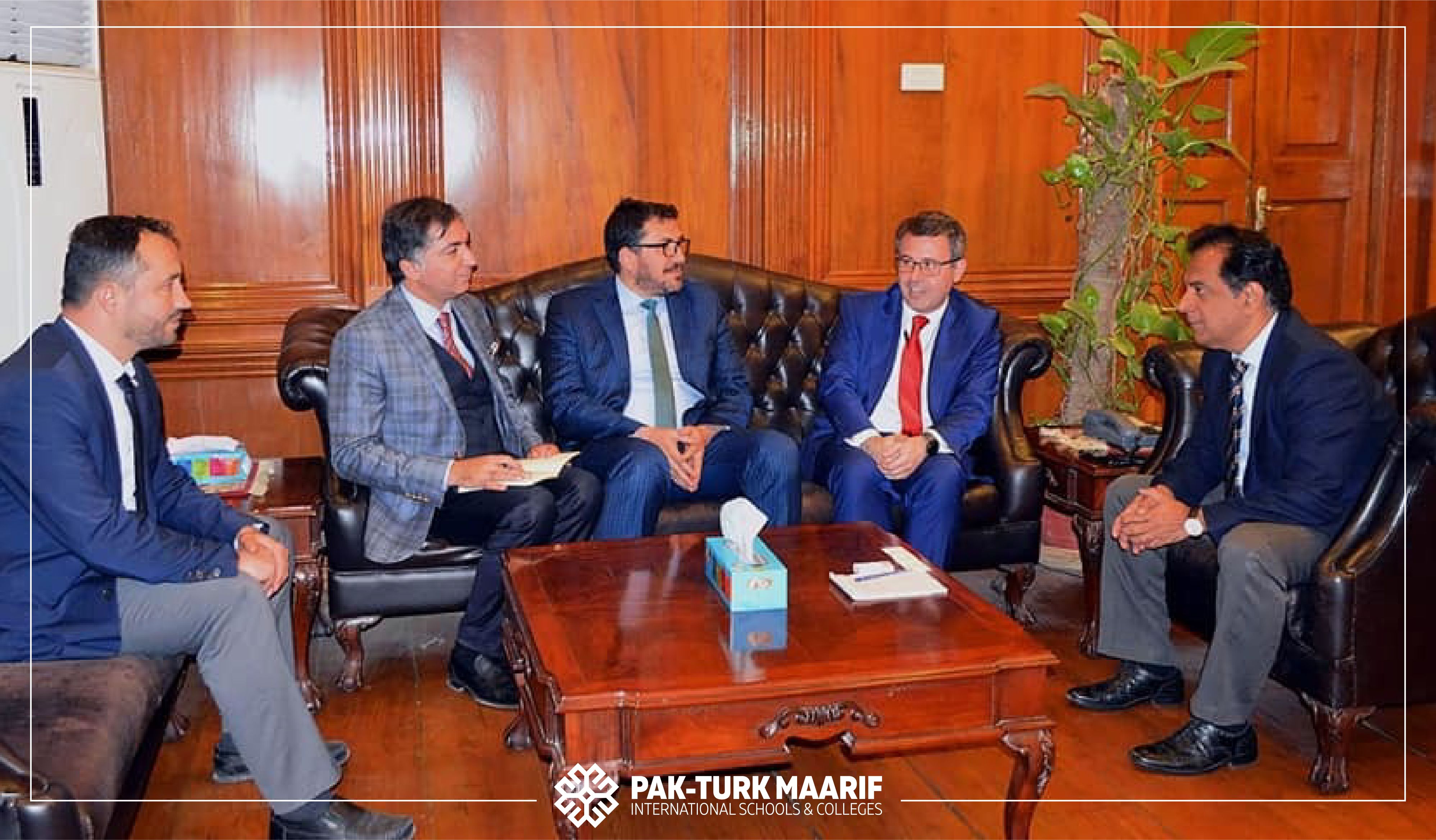 Country Director Turkish Maarif Foundation Mr. Harun met Commissioner Karachi and exchanged thoughts regarding uplifting the education system with mutual contribution.