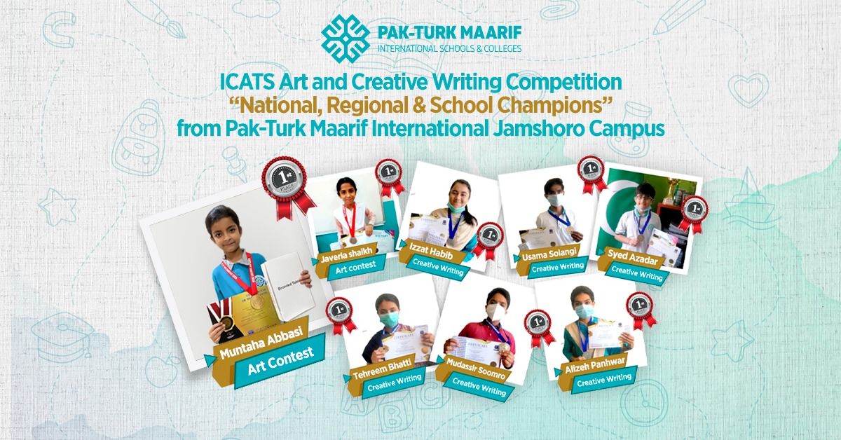 Pak-Turk Maarif Jamshoro Champions at ICATS Contest