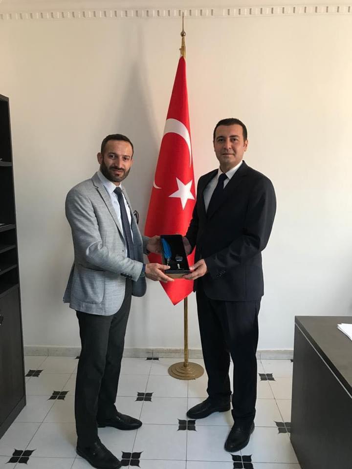 VISITE AU CONSEILLER COMMERCIAL DE L'AMBASSADE DE TURQUIE