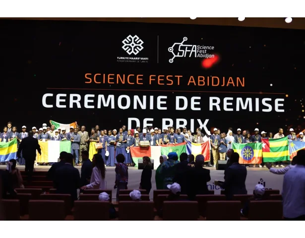 22 Afrika ülkesinden binlerce öğrenci, projeleriyle Science Fest Abidjan’da!